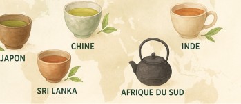 Voyage autour du monde en 5 thés d’exception